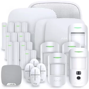 Ajax Hub 2 Plus Alarma para Casa Kit 12 Blanco