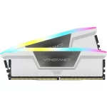 Memoria RAM Corsair Vengeance RGB DDR5 White 6000MHz 64GB 2x32GB CL30 Dual Intel XMP 3.0 y AMD EXPO